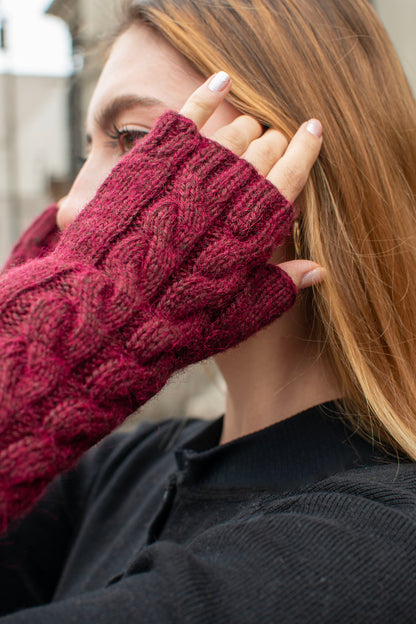 Alpaca Knit Mittens