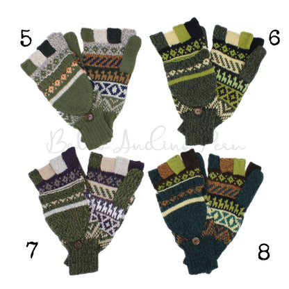 Mittens 2 in 1 CONVERTIBLES Baby Alpaca