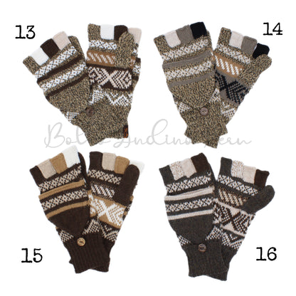 Mittens 2 in 1 CONVERTIBLES Baby Alpaca