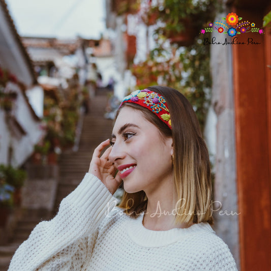 Floral Wool Headbands