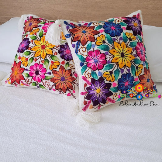 Embroidered Cushion Covers