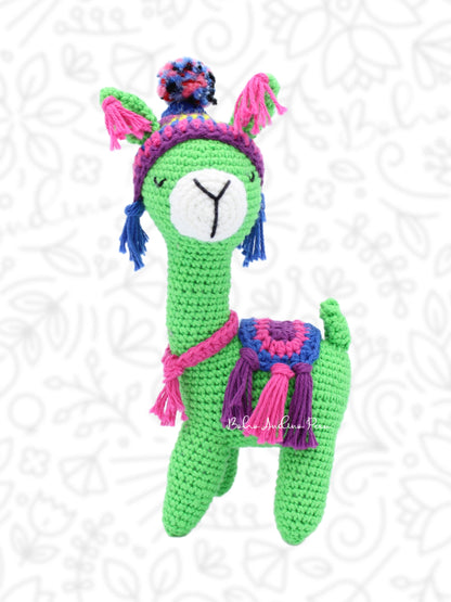 Crochet Llama Plush Stuffed Animal