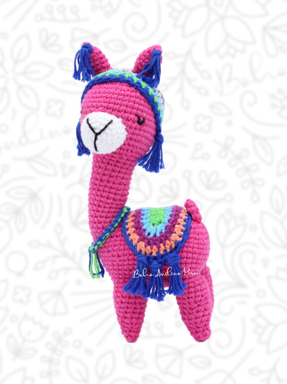 Crochet Llama Plush Stuffed Animal