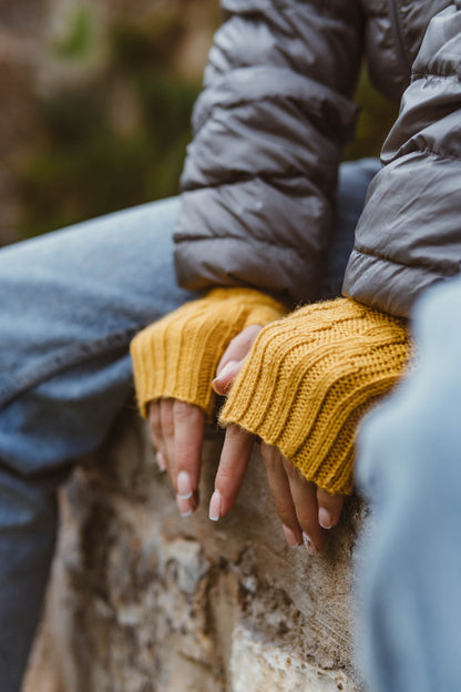 Wrist Warmers Alpaca