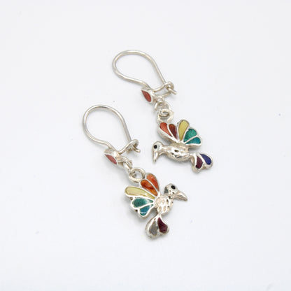 Hummingbird Silver Earrings