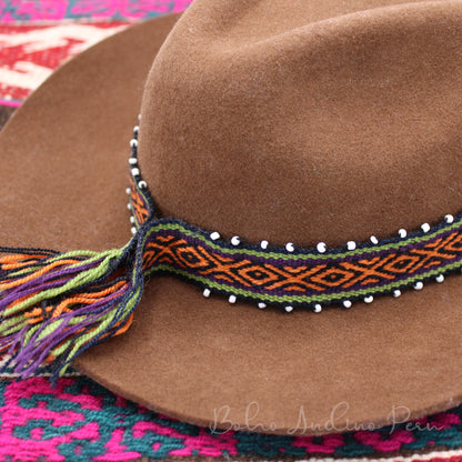 Wool Headbands beaded for Hat