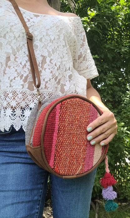 Sheep Wool Crossbody Bag